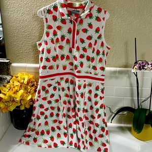 Callaway Golf Dress . Strawberry print . NEW without Tags